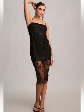 Maeve Sleeveless Slip Midi Dress Size 14